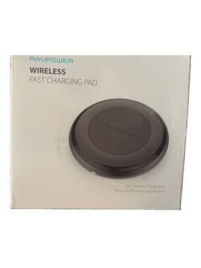 Charging Pad Ravpower Wireless Fast Input 12v Output 10W Black